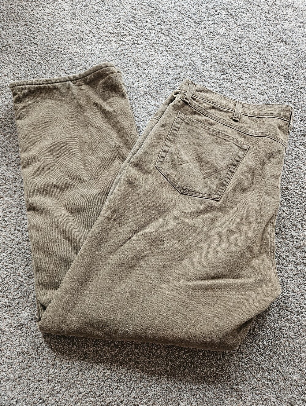 Wrangler Fleece Lined Insulated Winter Pant Jeans Size 42x32